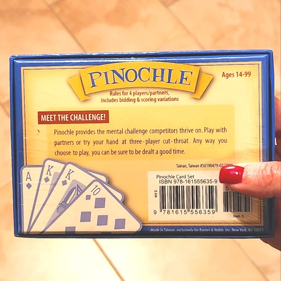 Barnes & Noble Pinochle Card Set - Picture 2 of 5